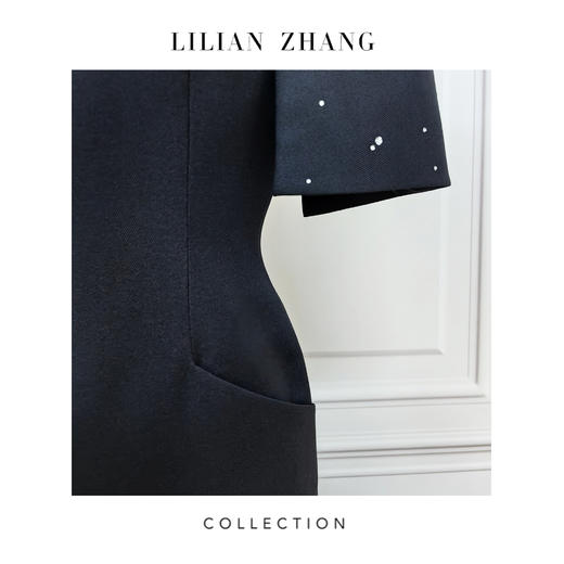 C系列—奢华都市—摩登新宠—英伦风斗篷式连衣裙2401001 商品图3