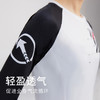 科里芙印花拼接圆领运动长袖轻薄跑步健身透气上衣 商品缩略图1