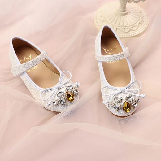 【非质量问题不退换】PB水滴钻高跟公主鞋 商品图0