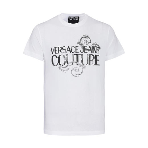 Versace 男士全棉字母印花短袖T恤 11924 商品图0