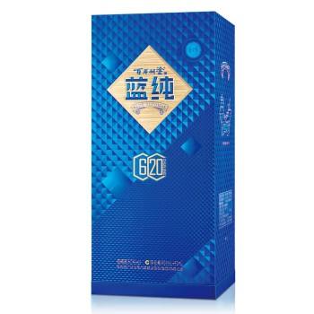 百年糊涂 蓝纯620 礼盒 52度500ml 商品图1