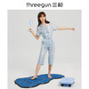 Threegun三枪 【纯棉】彩格女士家居中裤睡裤-61088B111 商品缩略图1