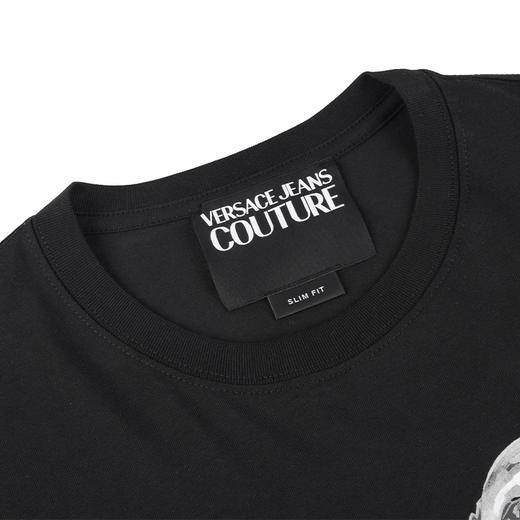 Versace 男士全棉字母印花短袖T恤 11924 商品图9