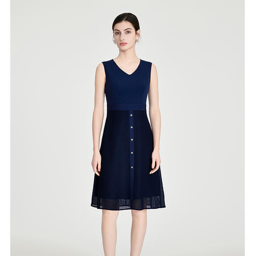 司歌弹力背心修身连衣裙A891094X 商品图2