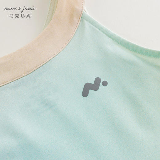 【凉感防晒】马克珍妮2024夏装女童运动无袖网球背心连衣裙240612 商品图6