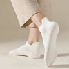 老板娘推荐！男女款防臭纯色夏季薄款吸汗短筒透气桑蚕丝短袜WZ13 商品缩略图0