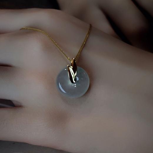 【竹报平安】翡翠平安扣 商品图8