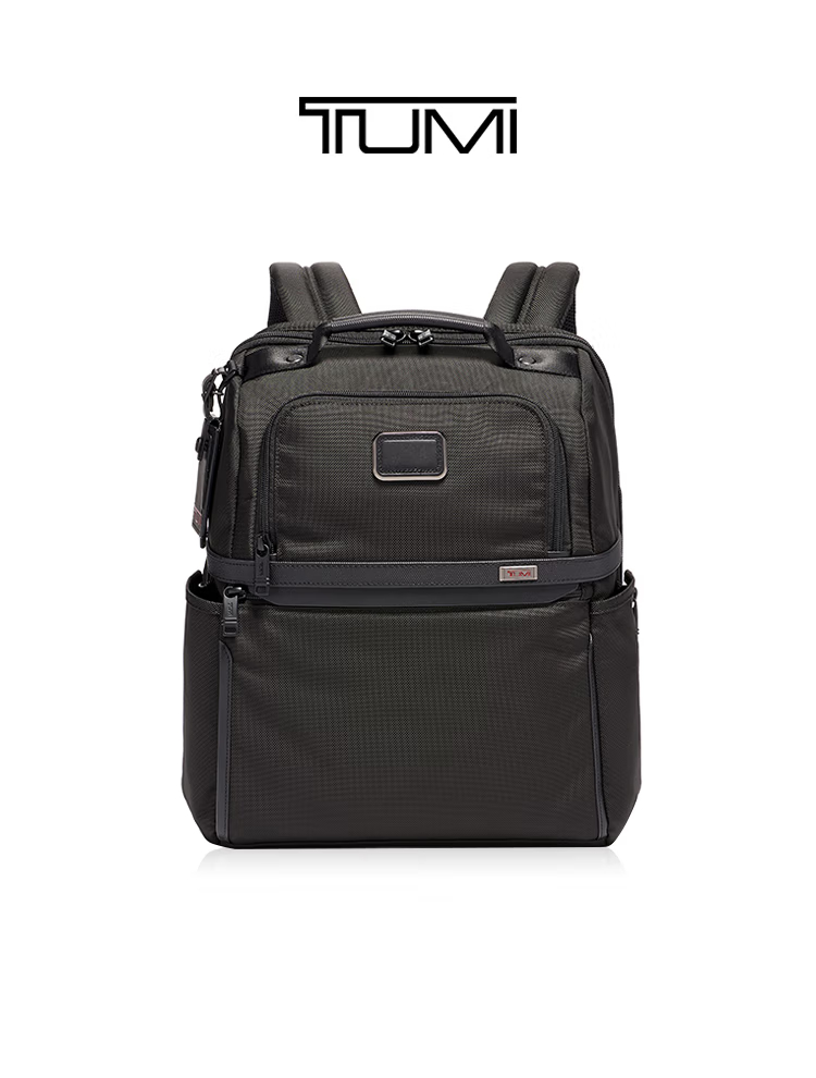 TUMI Alpha 3系列大容量可扩展男士双肩背包 TM02603177D3-F .【刻字后发出的商品，不支持退换货服务】