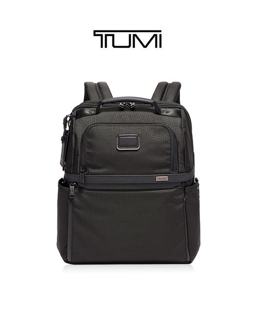 TUMI Alpha 3系列大容量可扩展男士双肩背包 TM02603177D3-F .【刻字后发出的商品，不支持退换货服务】 商品图0