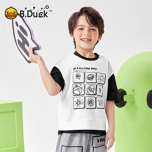 B.Duck小黄鸭童装夏季圆领背心105-150 BF2505010 商品图4