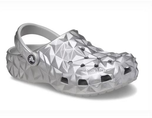 Crocs卡骆驰新款男女洞洞鞋菱格包头镂空防水凉拖鞋210002 商品图0