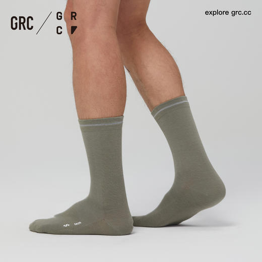 GRC桀骜无尽新款运动袜TECH压缩抗菌袜春夏速干公路自行车骑行袜 商品图4