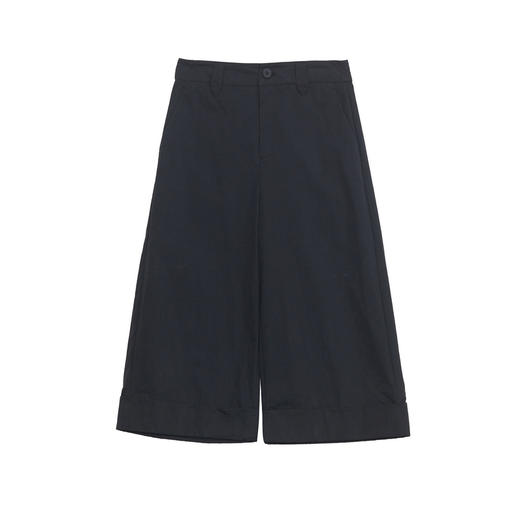 谜底七分阔腿裤女2024年夏季新品通勤风高腰百搭休闲裤242MK0642 商品图4