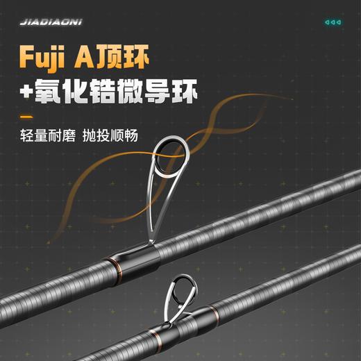 佳钓尼火烈鸟雷强竿打黑路亚竿黑鱼雷强杆xh超硬枪柄远投竿钓鱼竿 商品图4