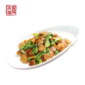 大蒜香肠炒豆饼(份)