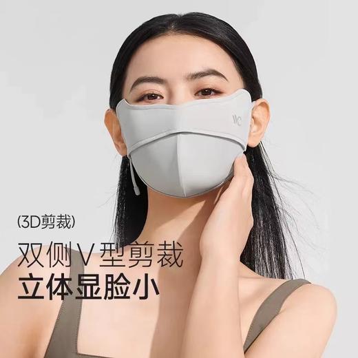 4楼Eubelle欧蓓 VVC鱼骨防晒口罩女 冰凉透气护眼角3D立体面罩显脸小V 吊牌价：35元 活动价：29.9元 商品图2