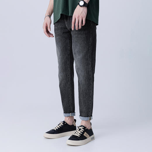 【新品上新】HX 夏季水洗牛仔九分裤S210420023101 商品图1