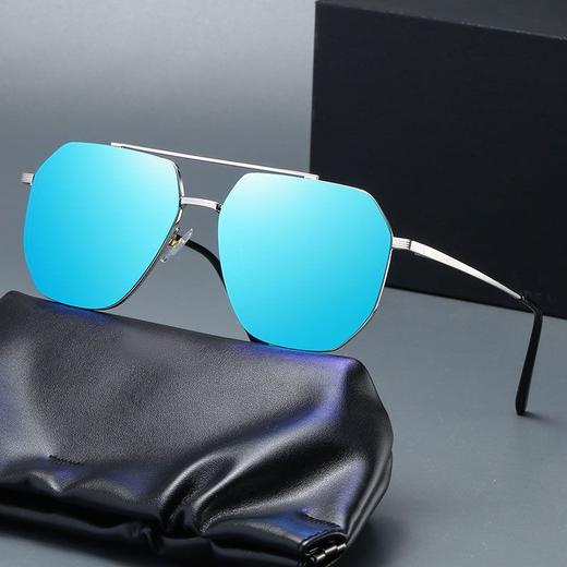 【驾驶专业！遮阳墨镜！】2024新款墨镜！男士开车专用！防晒！高级偏光太阳镜！防紫外线！时尚百搭！-YJXPDC0404 商品图0