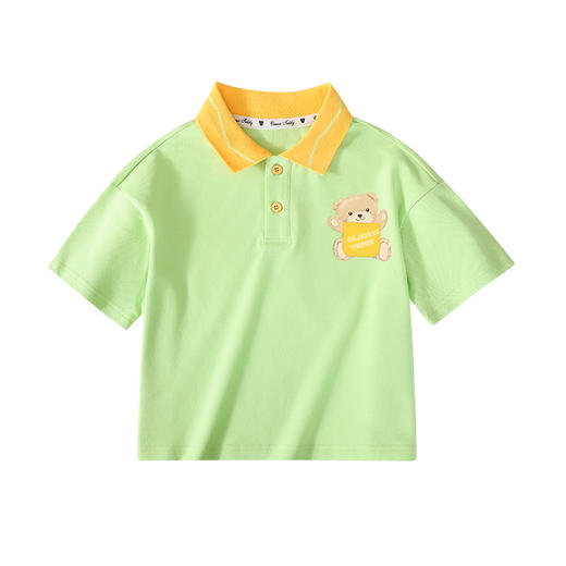 【90-140】【精典泰迪】男童夏款清新时尚短袖POLO衫 商品图4