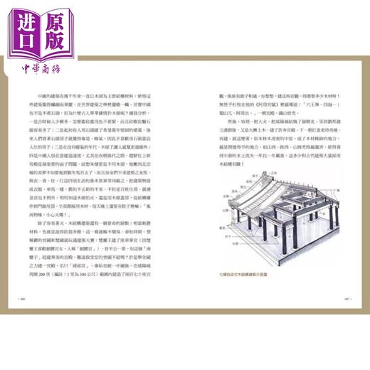 【中商原版】手绘中国建筑漫游史 港台艺术原版 张克群 原点出版 商品图3