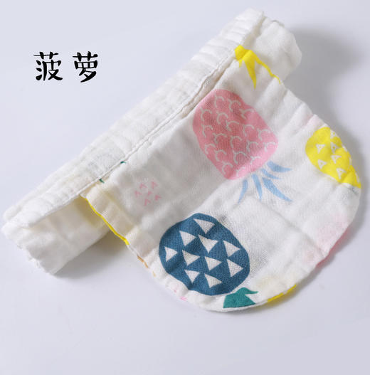 【39.9/任选3件！】6层柔软汗巾儿童全棉幼儿A类纯棉母婴级吸汗巾，宝宝纯棉隔纱布加大垫背巾卡通透气速干 瞬吸干爽-lm！ 商品图13