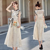 2024夏季新款气质淑女连衣裙长裙子三件套 BX2511 商品缩略图2