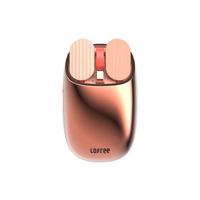 LOFREE/洛斐 薯片蓝牙鼠标 玫瑰金