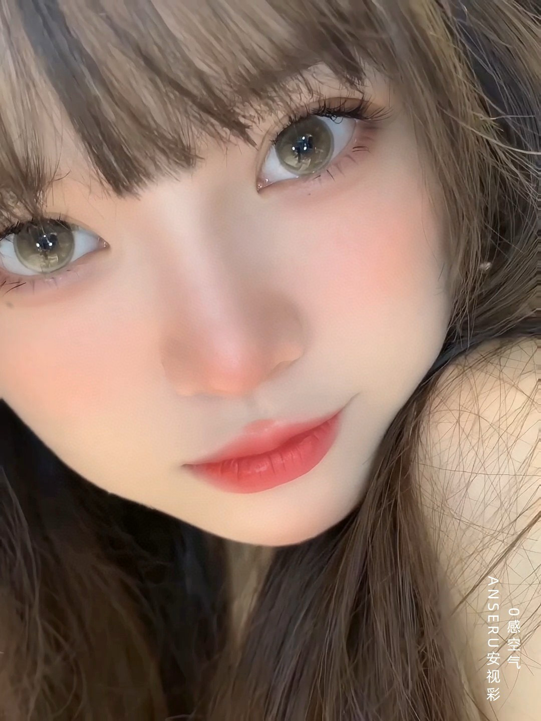 [韩国美瞳]AnSerua 韩产年抛硅水凝胶 矫正片 散光近视干眼敏感眼结膜炎福音（2片）