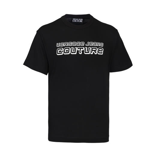 Versace范思哲男士字母印花全棉短袖T恤 11934 商品图0