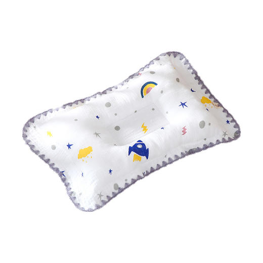 【3D凹凸槽 助力宝宝睡出圆润头型】 婴儿定型枕四季通用防偏头扁头宝宝枕头透气纠正偏头新生幼儿礼物 商品图4