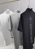 M可 2024春夏新款 经典压花硅胶小标 后背字母印花 珠地棉短袖Polo衫 Z-11577 商品缩略图5