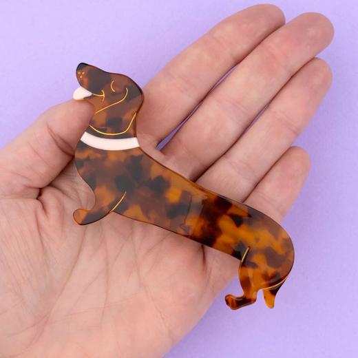 北京仓｜Coucou Suzette-French barrette-法国腊肠狗 发夹［法国设计师］ 商品图4
