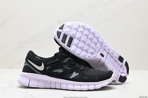 耐克Nike Free Run+ 2赤足二代轻量透气休闲运动跑步鞋537732-004男女鞋 商品图4