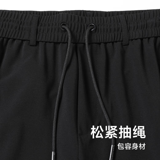 【Q】【新款DWN】大依优型大码短袖T恤套装束脚休闲裤加肥加大休闲裤大号裤子长裤夏季宽松胖子男装 商品图2