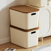 「数款组合可选！颜值派」收纳盒家用办公衣物整理箱零食玩具杂物箱储物盒加高加厚收纳 商品缩略图0