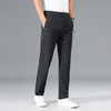 【Q】【冰丝高弹】【新款DWN】大依优型大码半松紧腰冰丝裤休闲裤加肥加大休闲裤大号裤子长裤夏季宽松胖子男装 商品缩略图2