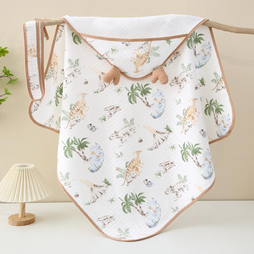 【宠爱初生 柔软细腻】婴儿包被春秋季纯棉新生儿包单初生宝宝抱被夹棉保暖襁褓产房包巾 商品图1