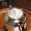 臻宝堂银壶999纯银泡茶壶足银纯手工锤纹经典匏尊小壶茶道家用高端茶具 匏尊(经典款) 容量约 150ml 重约118g 商品缩略图2