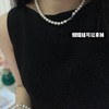 【预售3-5天】甄珠贝 母亲节项链 品质很不错，强光，基本无暇，微生长痕迹，圆度很好饱满，8mm左右的尺寸，非常适合妈妈们佩戴的经典大小 蝴蝶结可脱卸 商品缩略图9