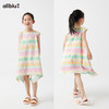 【夏Vol.3-闪亮铠甲】幼岚「宣纸速干」唐纹飞袖儿童连衣裙新中式吸湿透气ZY 商品缩略图2
