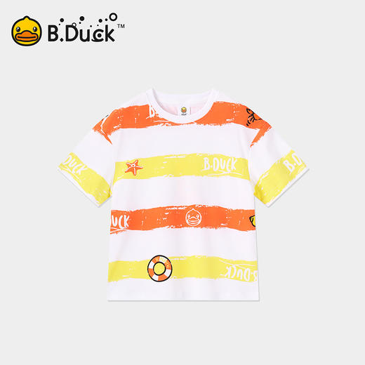 B.Duck小黄鸭童装夏季短袖T恤105-150 BF2501901 商品图0