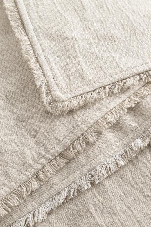 Mark Kenly Domino Tan  原色COMO双面棉麻长外套 商品图10