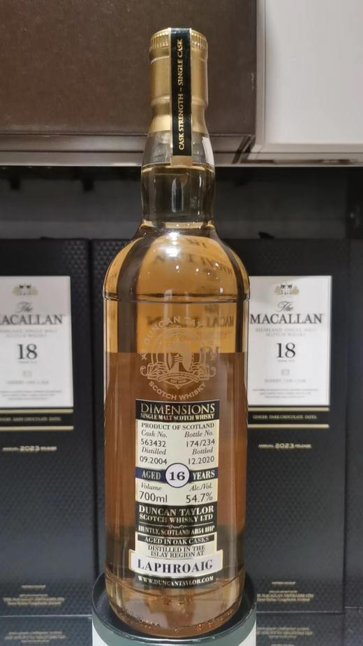 拉弗格16年单桶单一纯麦威土忌  IB（瓶/杯） 商品图0