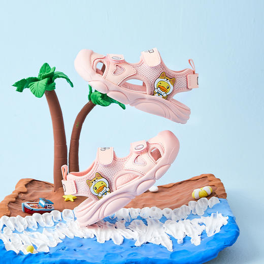 B.Duck小黄鸭童鞋夏季凉鞋22-30 B2583919 商品图3