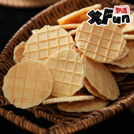【宝藏零食】内蒙古烤鲜奶脆片168g/袋 商品图1