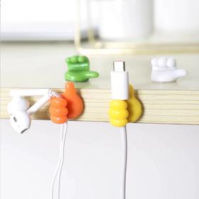 洮漉创意大拇指理线器10个（颜色随机）