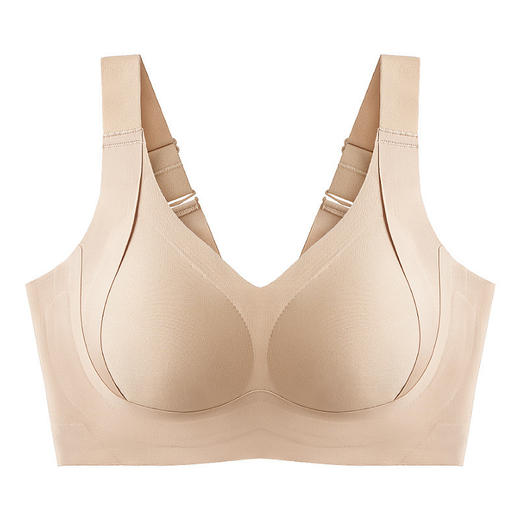 【舒适包容，细节无痕】全罩杯包容提拉文胸，大胸显小无痕收副乳，适合大胸女性。丰满突显柔美曲线，多种颜色选择，裸感贴身舒适！ 商品图4