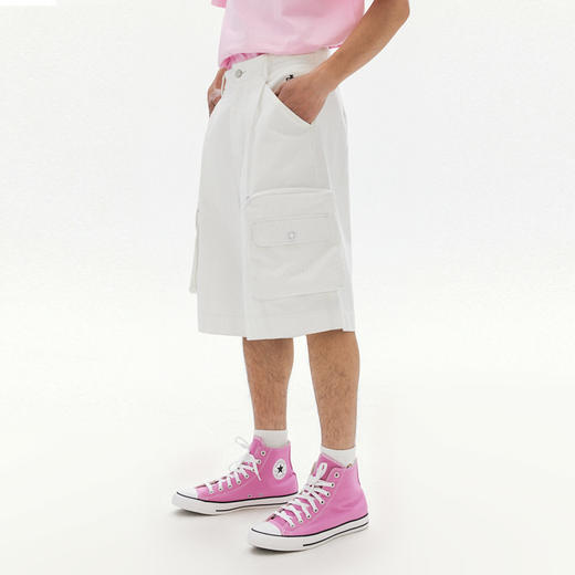 YKYB黄子韬工装风短裤中性棉感机能五分裤立体大口袋美式高街中裤 商品图1