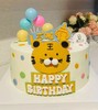 周岁小老虎—翻糖儿童生日蛋糕（备注可选其他生肖） 商品缩略图0