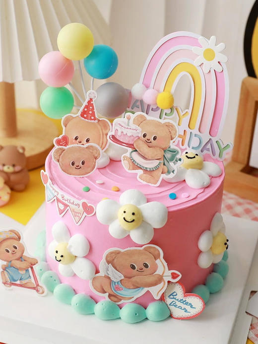 插件小熊奶油蛋糕 下单前请仔细阅读商品详情 商品图0